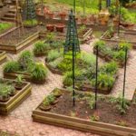 vegetable garden design how to design a potager garden LHJPMYG