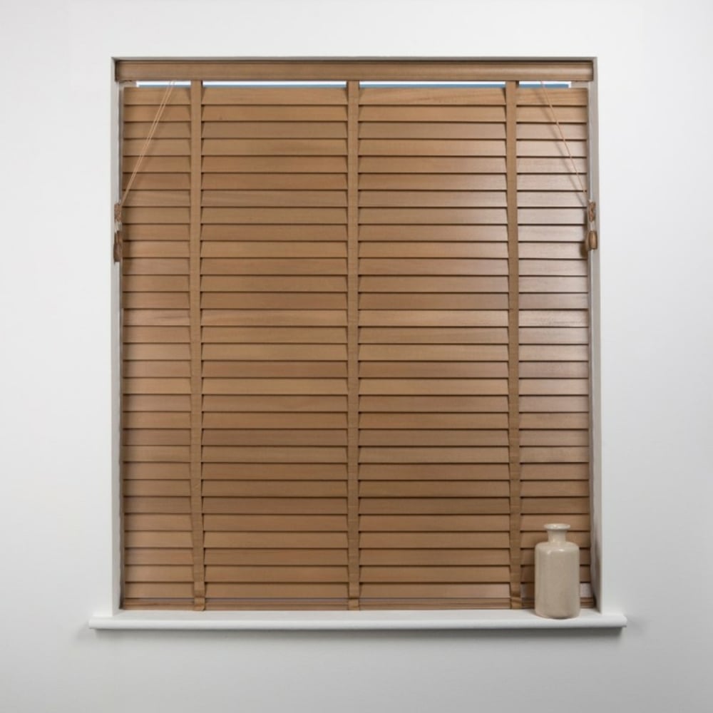 venetian blinds oak 50mm wood venetian blind CVBYSAZ