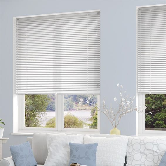 venetian blinds studio matt white venetian blind - 25mm slat ACWUEFK