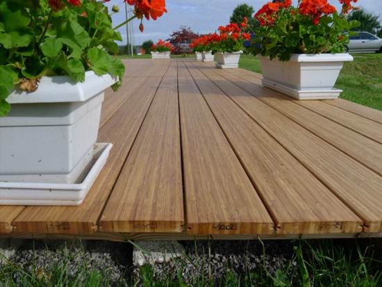 vertical bamboo decking PMUOUXC