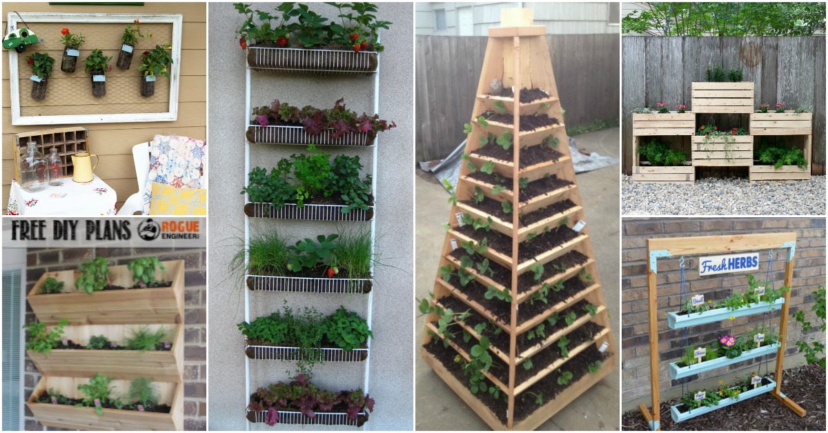 vertical garden ideas 20 diy vertical gardens that give you joy in small spaces - WDFCCNR