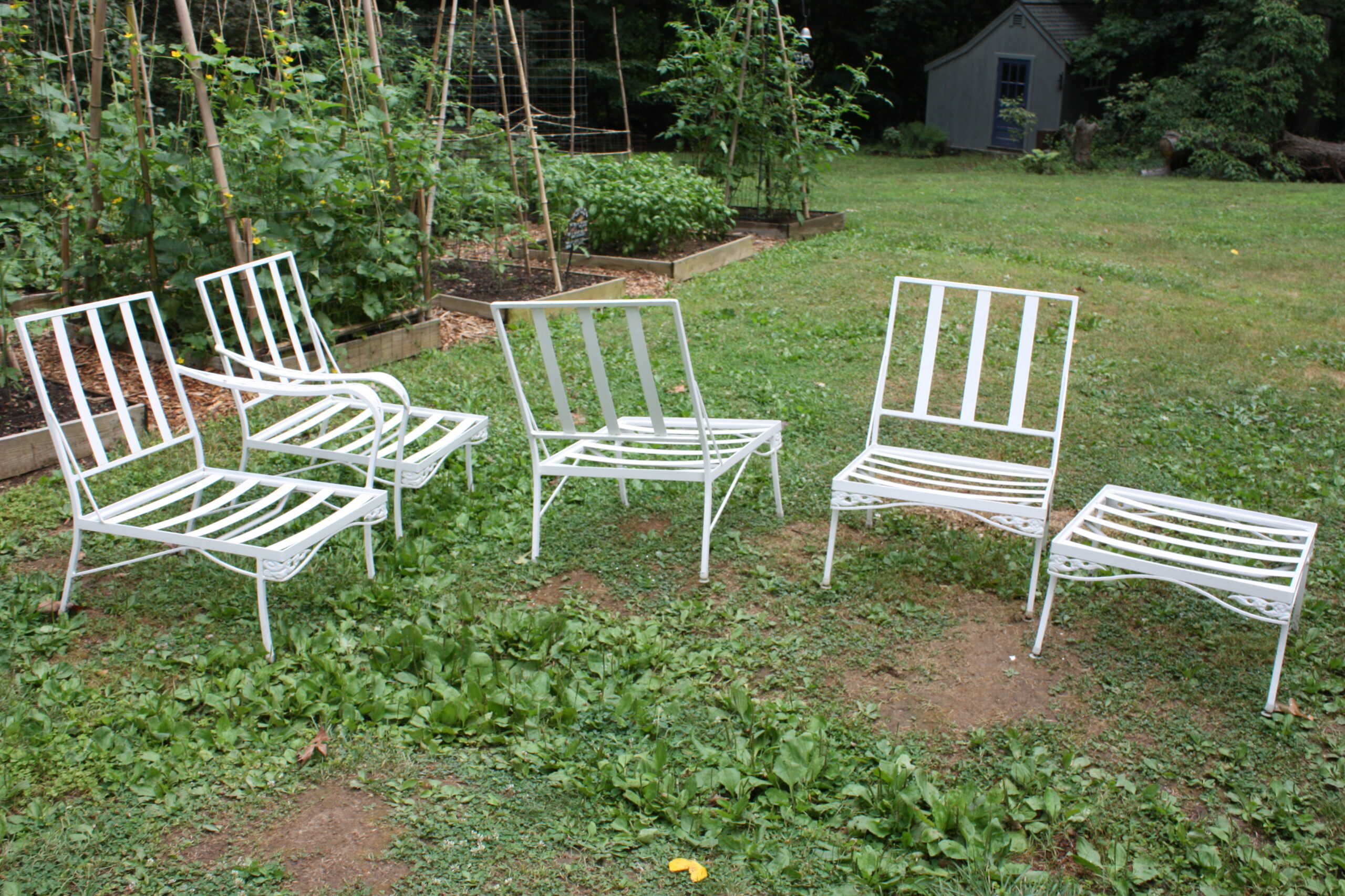 vintage patio furniture here ... LWJMNRE