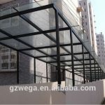 wega new designed glass canopy MSQGJEJ