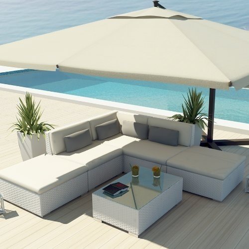 white patio furniture uduka outdoor sectional patio furniture white wicker sofa set porto 6 off XYTSQUW