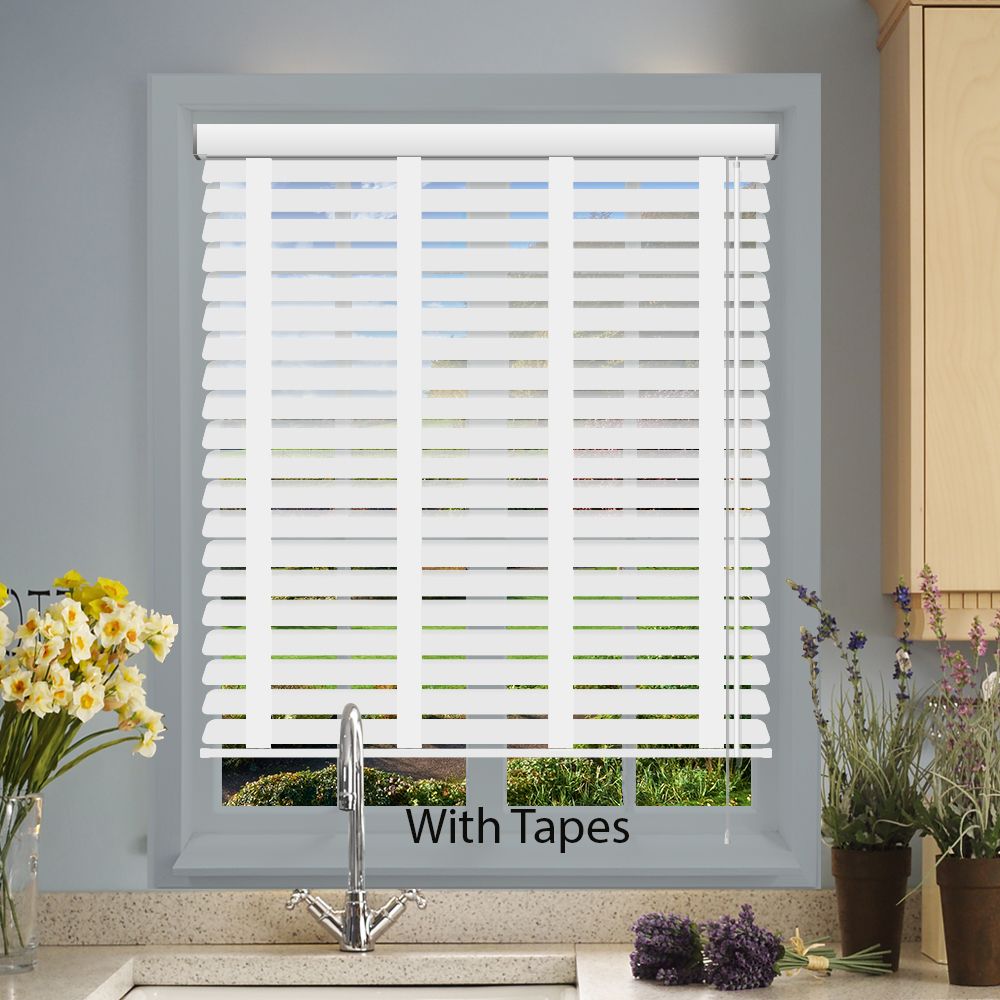 white venetian blinds impressions faux wood venetian blinds in white embossed - just blinds QFDOYLP