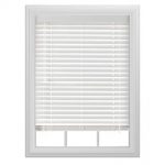 white wood blinds bali blinds 2 faux wood corded, 32x64, white EJMYLNR