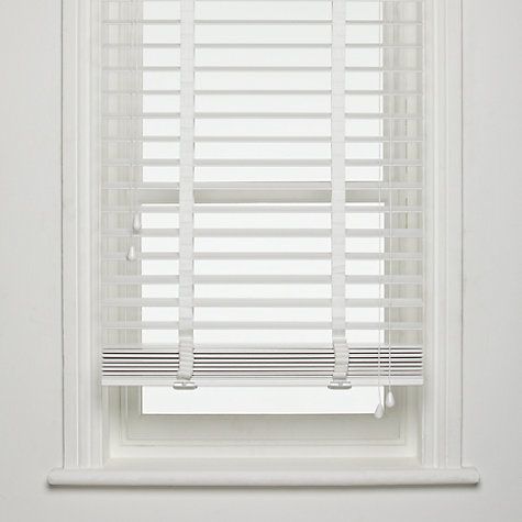 white wood blinds buy john lewis fsc wooden venetian blinds, 50mm online at johnlewis.com ONJUTPQ