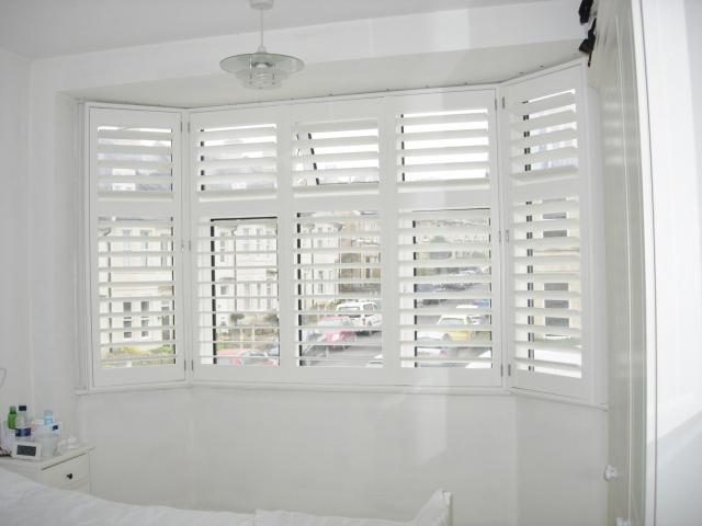 white wooden blinds to add attraction to your home - decorifusta THPFLUL