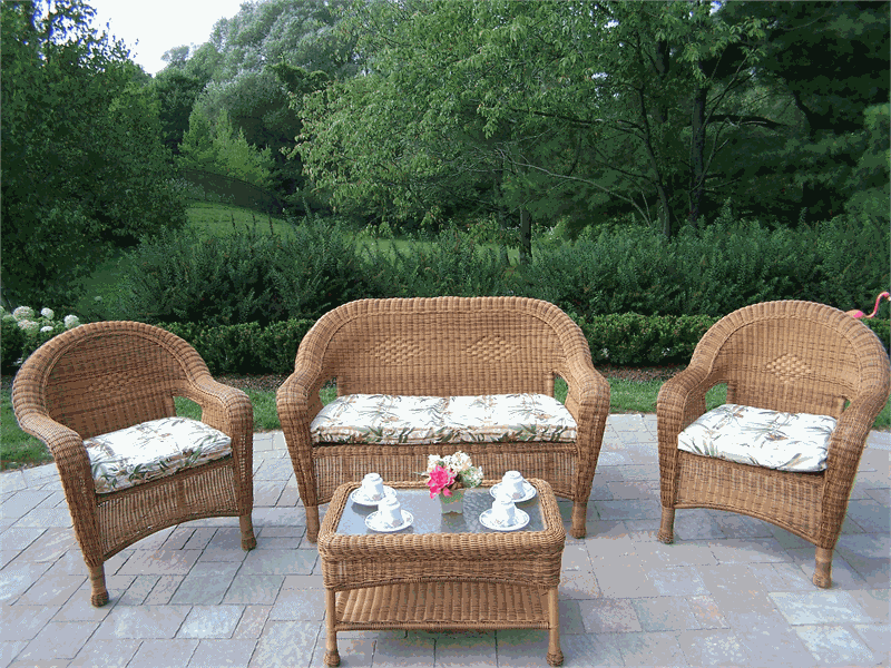 wicker garden furniture good patio wicker furniture QJULMZH