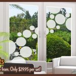 window decor deco spots static cling window film BBOYJOI