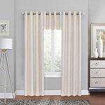 window drapes quinn grommet top blackout window curtain panel and valance ZDMDAEX