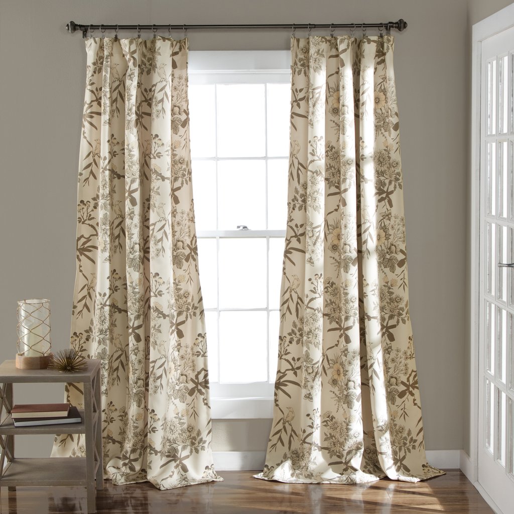 window panels botanical garden window curtain panel set LPYKSXC