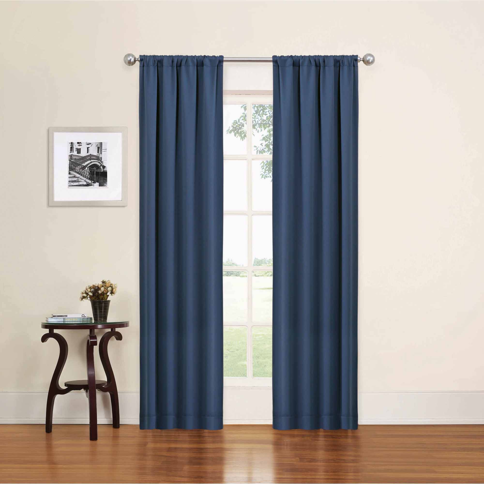 window panels eclipse phoenix blackout window curtain panel pair - walmart.com COWQMBW