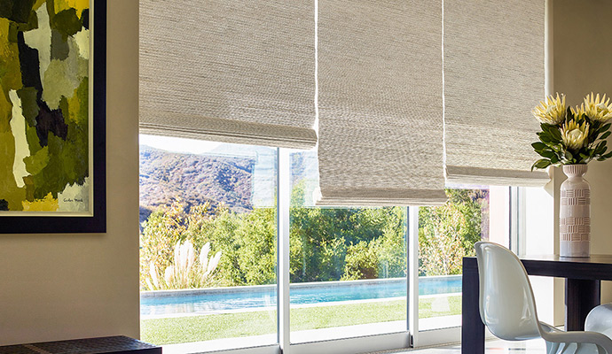 window shade waterfall woven wood shade | seaview | seaview-8 XBOVKLS