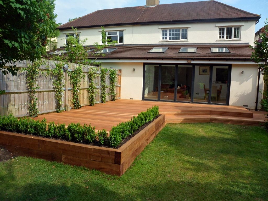 wonderful garden decking ideas with best decking designs for your  decorating LSJLSFU