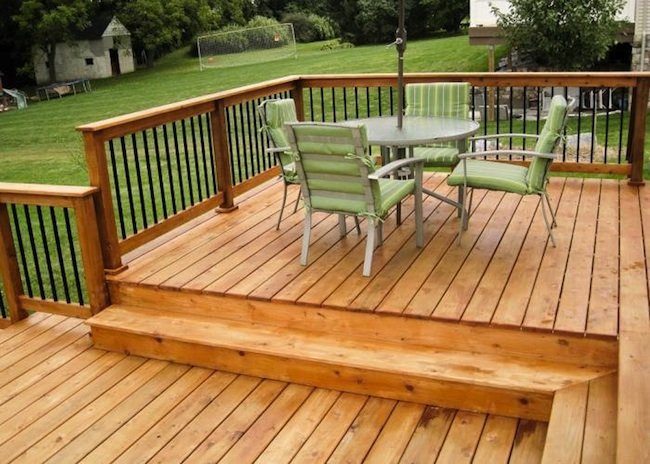 wood decks wood for a deck - cedar HJJQRRE