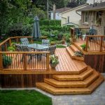 wood decks wooden deck designs - littlepieceofme ANRGSHD