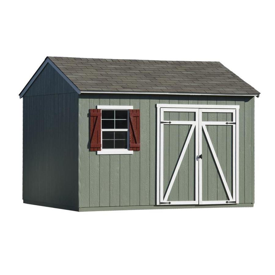 wood storage sheds heartland (common: 12-ft x 10-ft; interior dimensions: 12 FJDAFDT