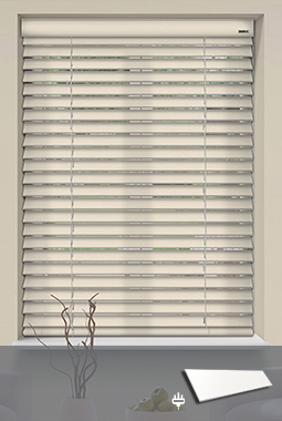 wooden blinds soft white WCQTCAN