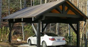 wooden carports carport ideas | building your own wood carport VDMQPRZ