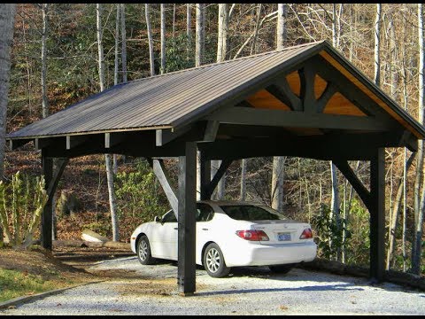 Wooden carports for Protecting
your Car