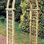 wooden garden arches the elite granville wooden garden arch ACZLFJX