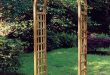 wooden garden arches the elite wooden garden arch SMHGIWO