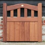 wooden garden gates QLTLFQD