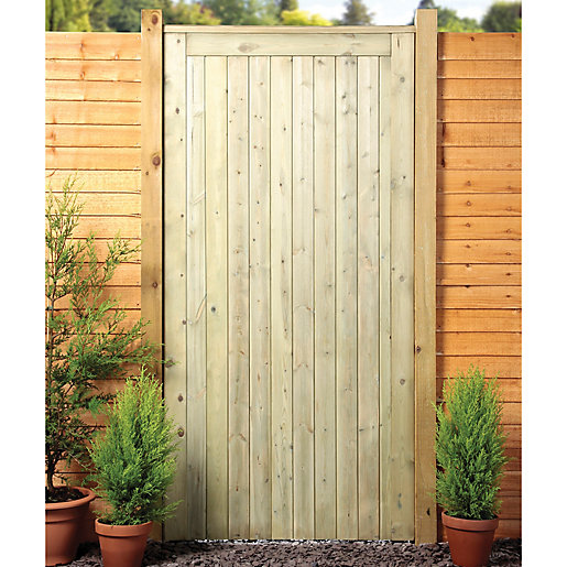 wooden garden gates wickes framed ledged u0026 braced flat top timber gate - 915 x AMVZWJP