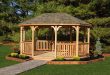 wooden gazebo wood gazebo handrail FAUURQY