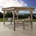 wooden gazebos 14 x 10 pergola with electric capabilities backyard gazebo barn wood WNVWVPA