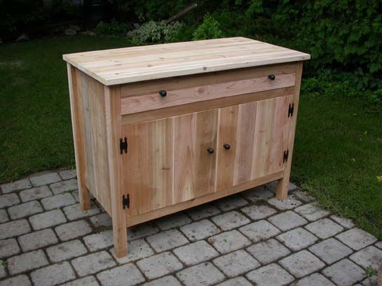 wooden outdoor cabinet for patio | outdoor cabinets ILFRDCM