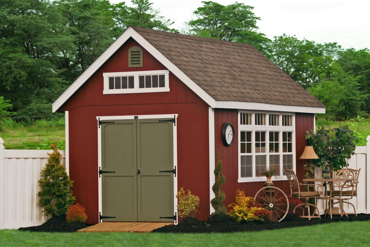 wooden outdoor garden sheds GURTFFP