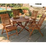 wooden patio furniture lanai shorea wood outdoor dining set GEXVFQE