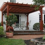 wooden pergola 12 x 12 traditional wood pergola XAVERBP