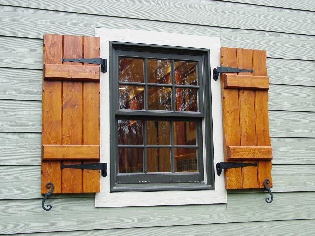 wooden window shutters exterior wood shutters | decorative, provide privacy u0026 safety PKKQYBG