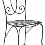 wrought iron chairs patio wrought solid iron chair yc000816 TMPJDCF