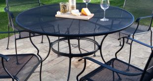 wrought iron patio set retail price: $999.00 WZJWNFO