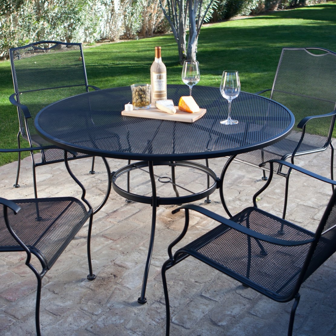 Get a Quality Wrought Iron
patio set