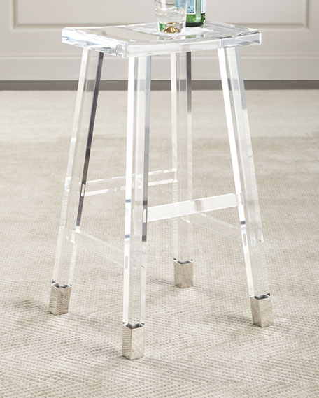 Interlude Home Darnell Acrylic Bar Stool | Neiman Marcus