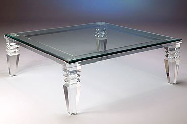 Custom-Cut Clear Acrylic Furniture & More! | Shop Muniz's Products