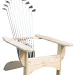 Golfclub Adirondack Chair in Blond Finish