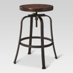 Dakota Adjustable Wood Seat Barstool - Threshold™ : Target