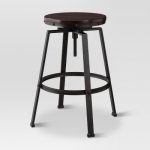 Lewiston Adjustable Swivel Barstool Bronze - Threshold™ : Target