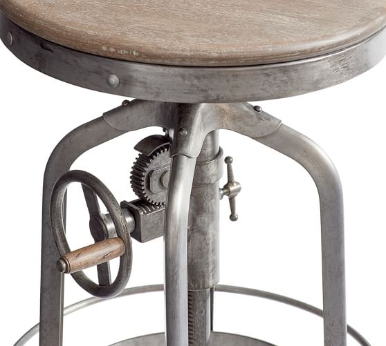 Pittsburgh Adjustable Height Bar Stool | Pottery Barn