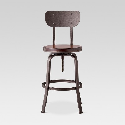 Dakota Backed Adjustable Barstool : Target