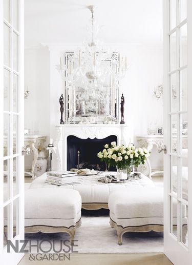 64 White Living Room Ideas | My home | All white room, Living room