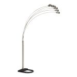 Chrome Arc Floor Lamp | Value City Furniture and Mattresses