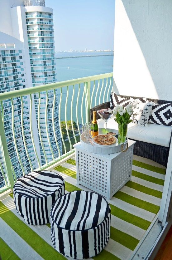 Small balcony furniture | deck ideas | Pinterest | Apartment balcony