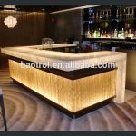 Modern Restaurant Bar Counter Design,Illuminated Led Bar Counter